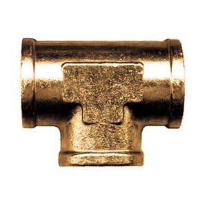 Fairview Fittings 101-B Tee Pipe Fitting; Forged Tee 1/4" FPT 101-B on Applied Automation