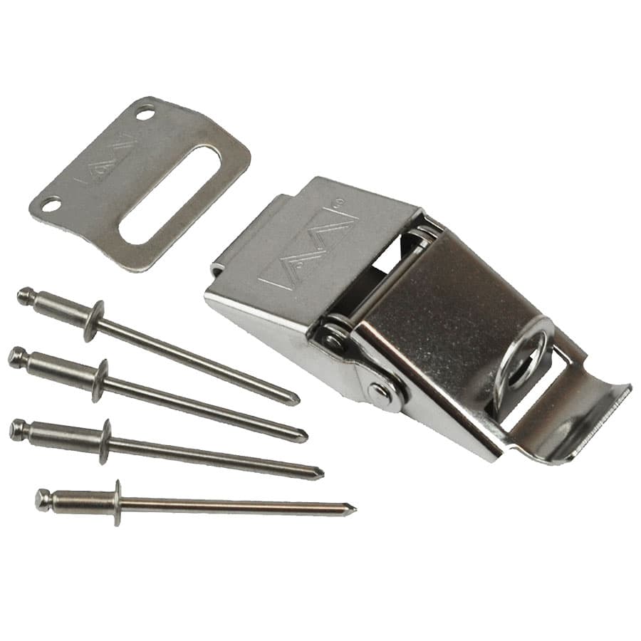 Allied Moulded Products LLK-H316 Stainless steel snap latch hardware kit for use with AM Series flat cover enlosures LLK-H316 on Applied Automation