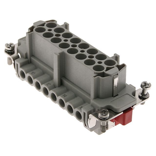 Mencom CMEF-06T Standard, CME series, Female Rectangular Insert, size 77.27, 6 pin, 16 amp, Screw CMEF-06T on Applied Automation
