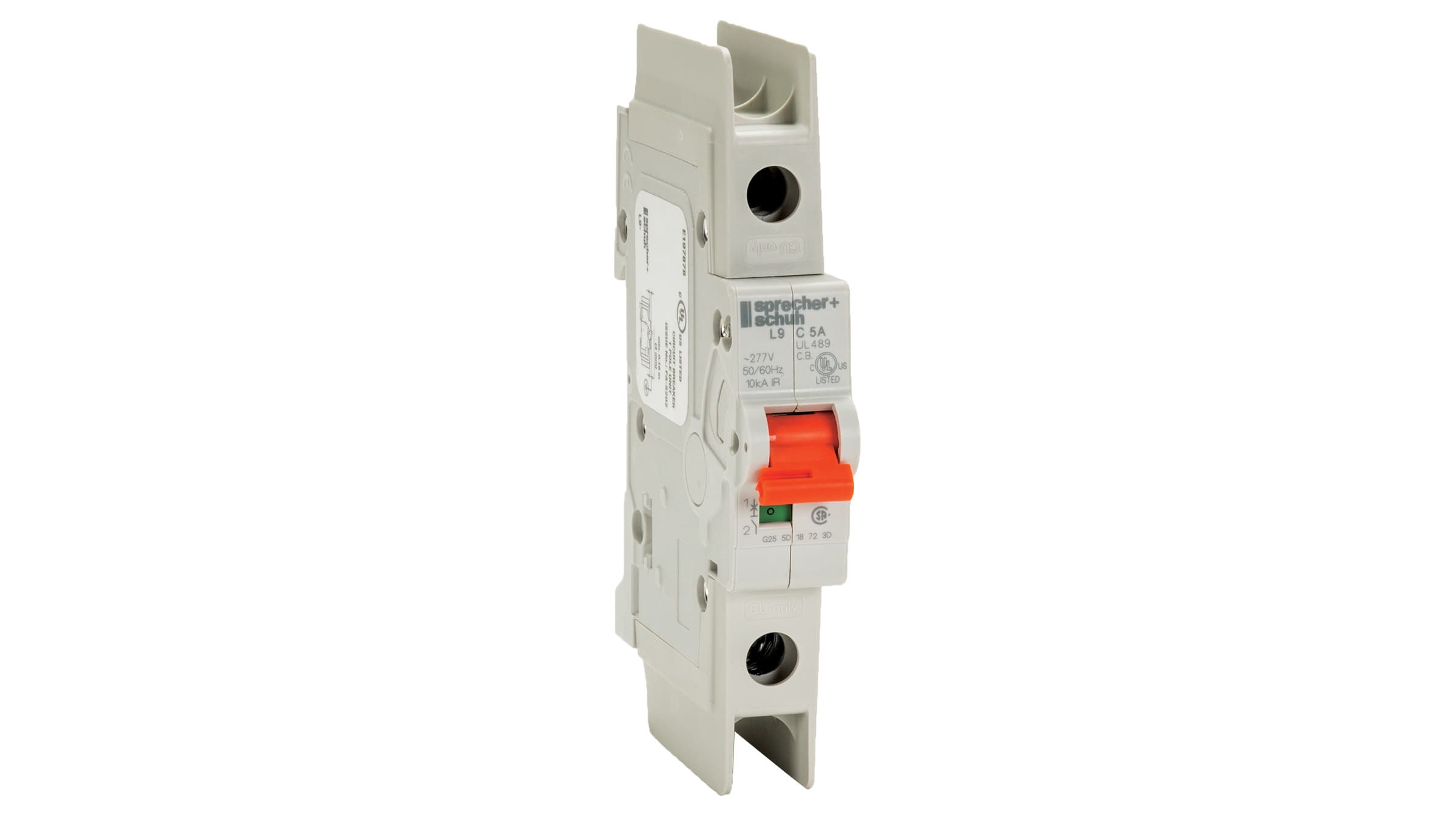 Sprecher + Schuh L9-25/1/D Sprecher + Schuh L9-25/1/D - Miniature Circuit Breakers, CURVE-D, 25A, 1-POLE, UL489/ CSA/ CE L9-25/1/D on Applied Automation