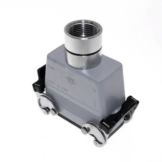 Mencom CAVT-16.6G Standard, Rectangular Hood, size 77.27, Double Latch with gasket, Top 1.0-NPT cable entry, High Construction CAVT-16.6G on Applied Automation