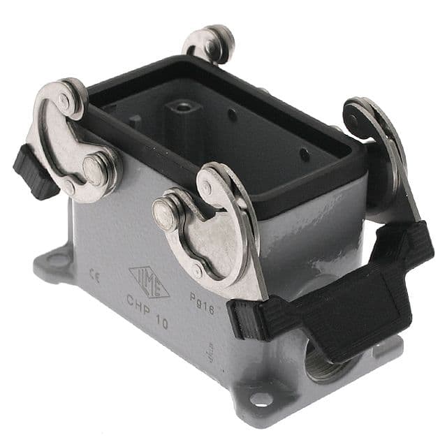 Mencom CHP-10 Standard, Rectangular Base, Double Latch, Surface mount, size 57.27, Side PG16 cable entry CHP-10 on Applied Automation