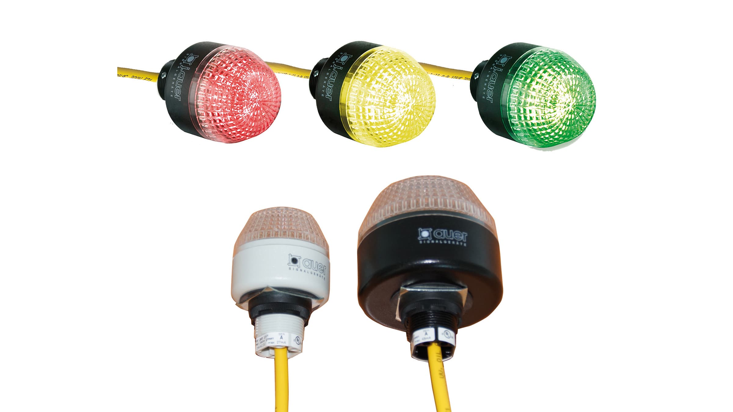 Sprecher + Schuh 801550405 Sprecher + Schuh 801550405 - IMM M22 panel mount LED multi colour beacon 24 V AC/DC clear, black 801550405 on Applied Automation