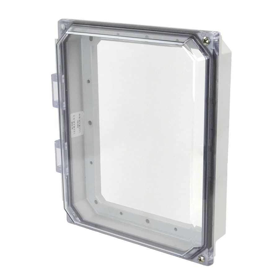 Allied Moulded Products AMHMI108CCH 10"x8" HMI Cover Kit with 2-screw hinged clear cover AMHMI108CCH on Applied Automation