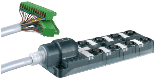 Murr Elektronik 8000-98510-3981500 8000-98510-3981500 Murrelektronik - EXACT12, 8XM12, 5-POLE, MOULDED CABLE, 15.0m PUR/PVC 16x0,34+3X0.75, UL/CSA 8000-98510-3981500 on Applied Automation