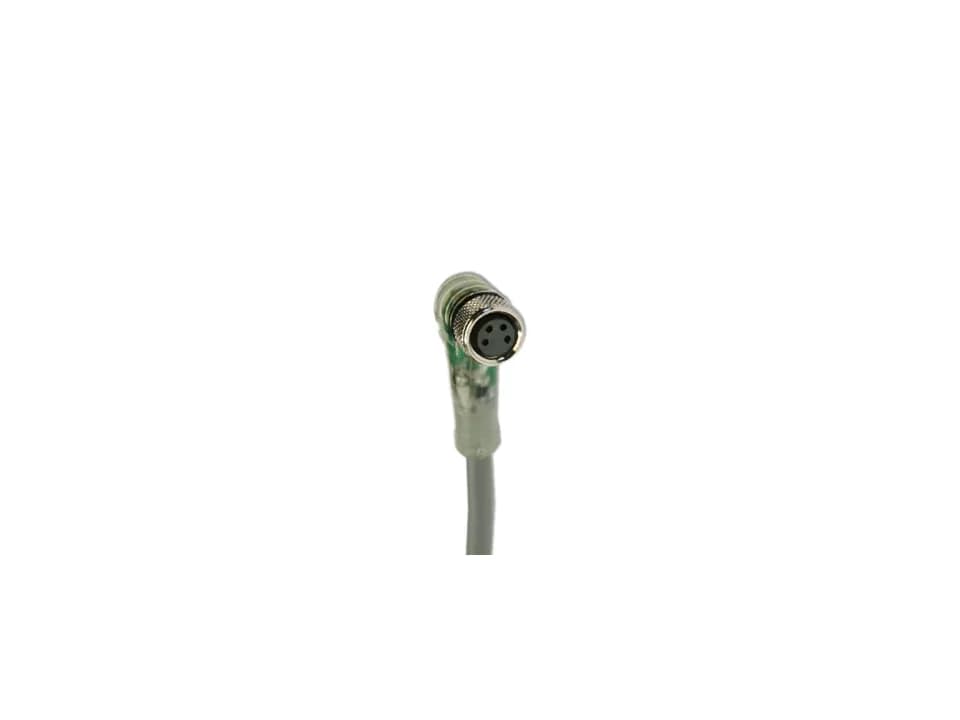 SensoPart 902-50803 902-50803 SENSOPART - M8 socket, 4-pin, 90° angled, open ends, 4-wire, length 2 m, a-coded, PUR, IP 67, IP 69, K4-2m-W-PUR 902-50803 on Applied Automation
