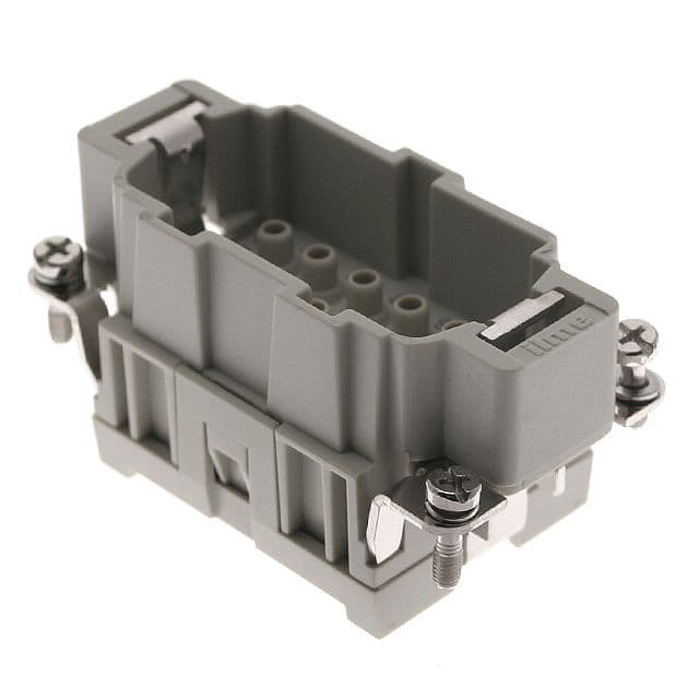 Mencom CCEM-10 Standard, CCE series, Male Rectangular Insert, size 57.27, 10 pin, 16 amp, Crimp CCEM-10 on Applied Automation