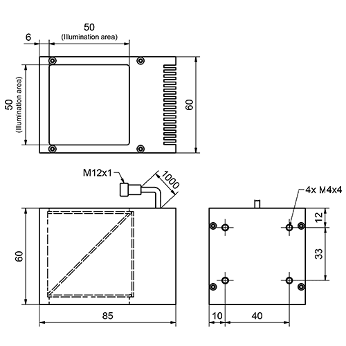 SensoPart 532-51044 532-51044 SENSOPART - Coaxial lighting, 46 mm, red, LK 46 R-24-KFL5 532-51044 on Applied Automation