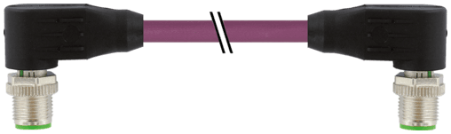 Murr Elektronik 7000-44561-7980400 7000-44561-7980400 Murrelektronik - M12 male 90° / M12 male 90° shielded Ethernet, PUR 2x2xAWG22 shielded vt UL/CSA+dragchain 4m 7000-44561-7980400 on Applied Automation