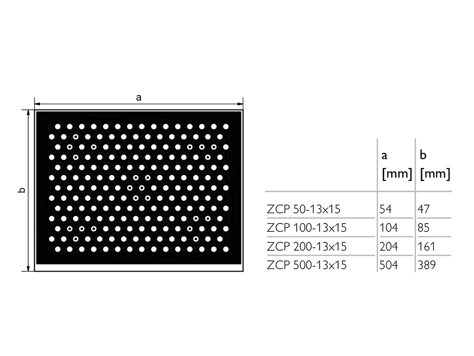 SensoPart 533-11031 533-11031 SENSOPART - Calibration plate, 15x13 points, 100 mm x 75.8 mm, ZCP 100-13x15 533-11031 on Applied Automation