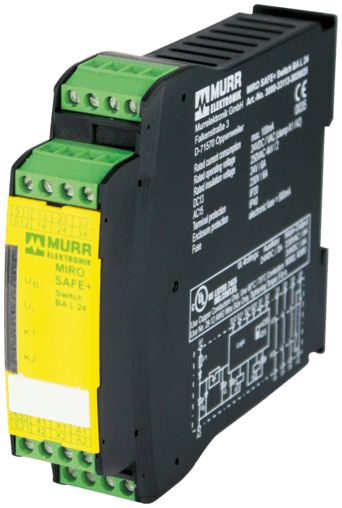 Murr Elektronik 3000-33113-3020025 3000-33113-3020025 Murrelektronik - MIRO SAFE+ SWITCH BA L 24, 24 VAC/DC - 3 N/O contact / 1 N/C contact, 22,5 mm screw clamps 3000-33113-3020025 on Applied Automation