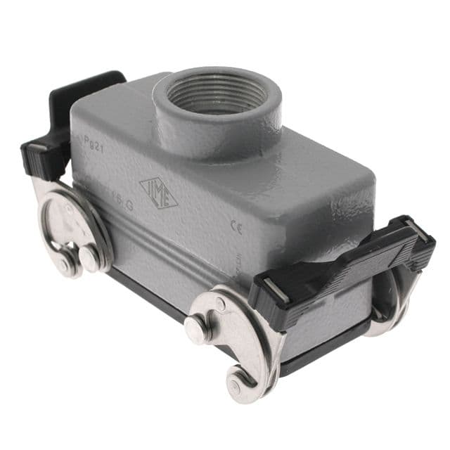 Mencom CHV-16G Standard, Rectangular Hood, size 77.27, Double Latch with gasket, Top PG21 cable entry CHV-16G on Applied Automation