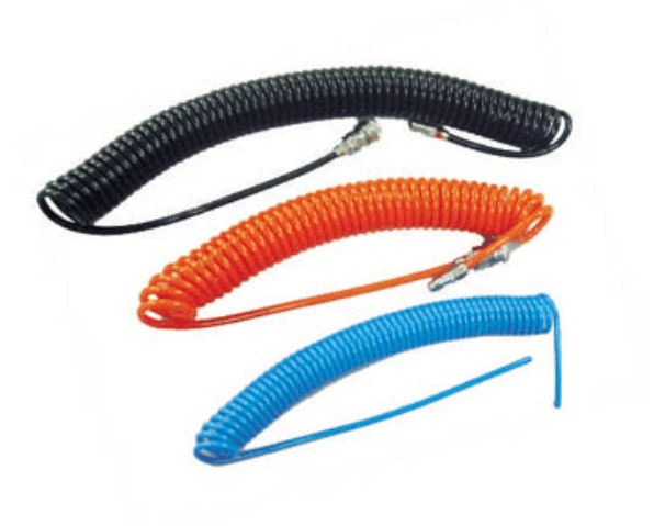 AirTAC UCS080050CE120MC3 AirTAC UCS080050CE120MC3 - Recoil Polyurethane Tube (Ester Base) ,8 mm OD, 5 mm ID, Clear orange , 12 meter, Both of the tubes of the couplings are 0cm, With male-male coupling UCS080050CE120MC3 on Applied Automation