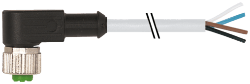 Murr Elektronik 7000-12341-2140300 7000-12341-2140300 Murrelektronik - M12 female 90° with cable, PVC 4x0.34 gy UL/CSA 3m 7000-12341-2140300 on Applied Automation
