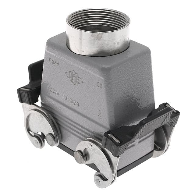 Mencom CAV-10G29 Standard, Rectangular Hood, size 57.27, Double Latch with gasket, Top PG29 cable entry, High Construction CAV-10G29 on Applied Automation