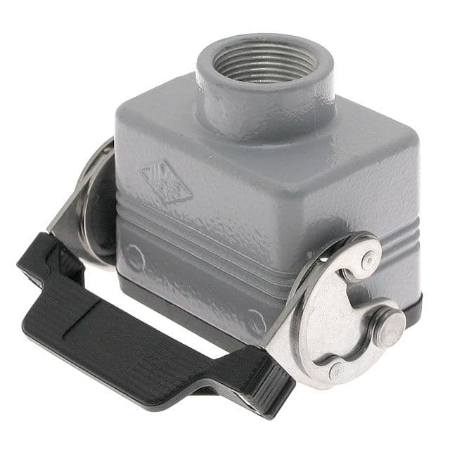 Mencom CHV-06LG Standard, Rectangular Hood, size 44.27, Single Latch with gasket, Top PG16 cable entry CHV-06LG on Applied Automation