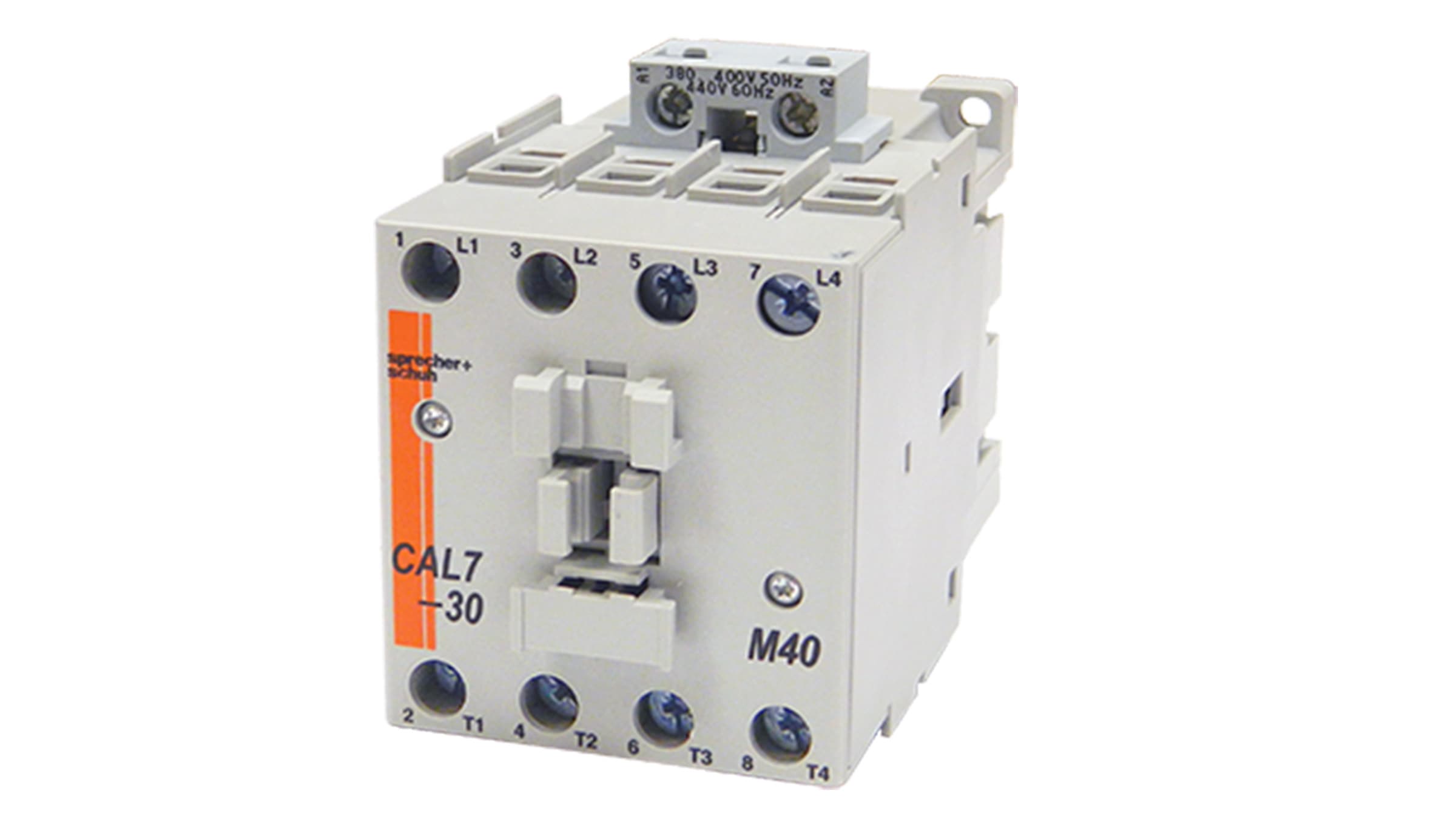Sprecher + Schuh CAVL7-20-M40-277-L10 Sprecher + Schuh CAVL7-20-M40-277-L10 - CAVL7 Contactor Lighting, Mechanically Held, 20A, 240V 50Hz / 277V 60Hz AC, 4NO, 1NO Aux CAVL7-20-M40-277-L10 on Applied Automation