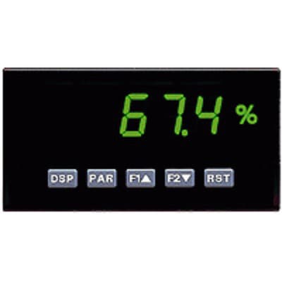 Red Lion PAXP0100 Red Lion PAXP0100 is a digital tachometer/rate meter belonging to the PAX series, designed with 3 user inputs and conforms to a 1/8 DIN size, measuring 96mm in width and 48mm in height (approximately 3.80" x 1.95"). It operates on a supply voltage range of 85-250Vac, accommodating various standard voltages such as 100Vac, 110Vac, 120Vac, 200Vac, 208Vac, 220Vac, 230Vac, and 240Vac. This part features a degree of protection rated at IP65 and NEMA 4X, ensuring its suitability for demanding environments. It is equipped with 1 digital input capable of handling frequencies up to 34kHz for counter functions, alongside 3 additional digital inputs that support both Sink and Source configurations for user input. PAXP0100 on Applied Automation