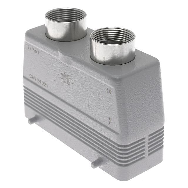 Mencom CAV-24.221 Standard, Rectangular Hood, size 104.27, 4 Pegs, 2 Top PG21 cable entries, High Construction CAV-24.221 on Applied Automation