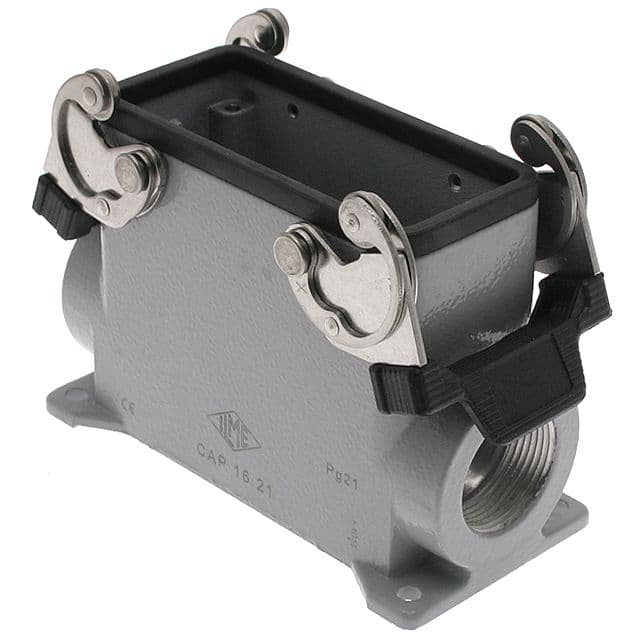 Mencom CMAP-06.21 Insulated, Rectangular Base, Double Latch, Surface mount, size 77.27, Side PG21 cable entry, IP69K CMAP-06.21 on Applied Automation