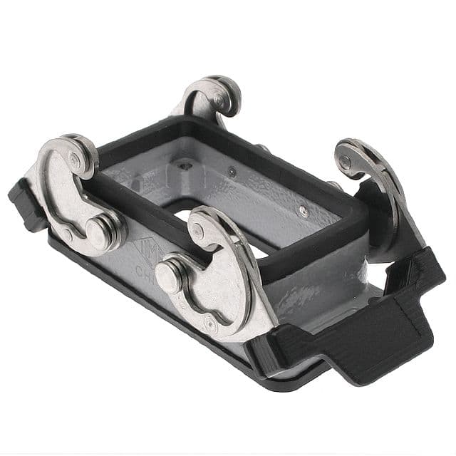Mencom CHI-10 Standard, Rectangular Base, Bulkhead mount, size 57.27, Double Latch CHI-10 on Applied Automation