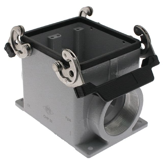 Mencom CHP-32 Standard, Rectangular Base, Double Latch, Surface mount, size 77.62, Side PG36 cable entry CHP-32 on Applied Automation