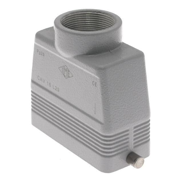 Mencom CAV-16L29 Standard, Rectangular Hood, size 77.27, 2 Pegs, Top PG29 cable entry, High Construction CAV-16L29 on Applied Automation