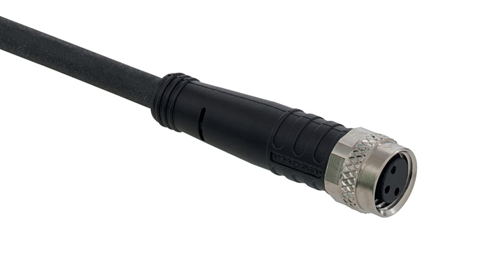 Schmersal A-K3P-M8-S-G-2M-BK-2-X-X-4-69 Pre-wired cable; M8; Pre-wired cable; 3-pole A-K3P-M8-S-G-2M-BK-2-X-X-4-69 on Applied Automation