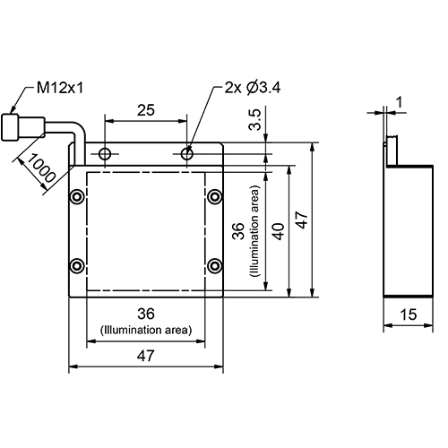 SensoPart 532-51018 532-51018 SENSOPART - Surface light, diffuse, 36 mm, white, LF 36 WD-24-KFL5 532-51018 on Applied Automation