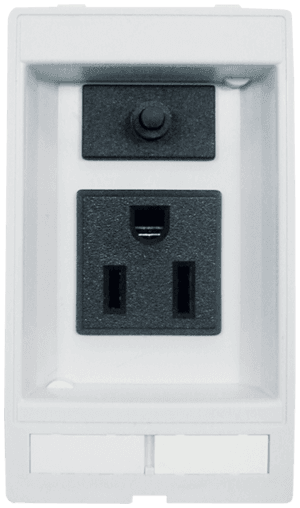 Murr Elektronik 4000-68000-0110000 4000-68000-0110000 Murrelektronik - MODLINK MSDD SOCKET INSERT USA NEMA 5-15, 125VAC/3A with fuse 4000-68000-0110000 on Applied Automation