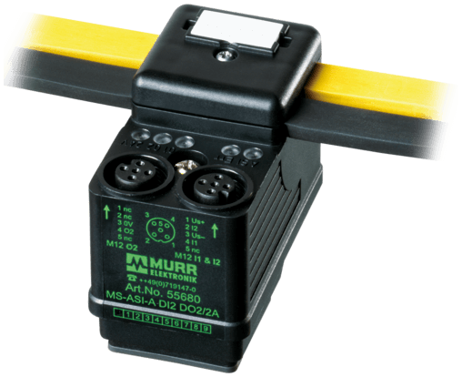 Murr Elektronik 55680 55680 Murrelektronik - MASI65 VALVE PLUG PLUG, 2 digital inputs, 2 digital outputs, MASI65 DI2/0,2A DO2/2A model A 55680 on Applied Automation