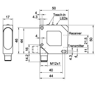 SensoPart 574-41014 574-41014 SENSOPART - Distance sensor, FT 50-RLA-220-L8 574-41014 on Applied Automation