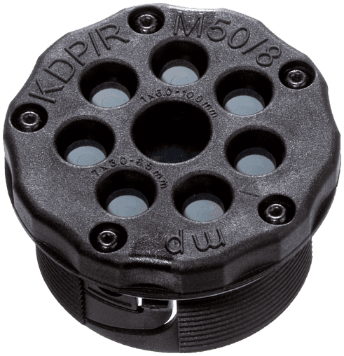 Murr Elektronik 4000-70703-0500060 4000-70703-0500060 Murrelektronik - MODLINK MSDD CABLE ENTRY SYSTEM, KDP/R, Cable entry plate round M50/6, For cable Ø 3 - 5,5 mm (1x), 5 - 9,2 mm (5x) 4000-70703-0500060 on Applied Automation