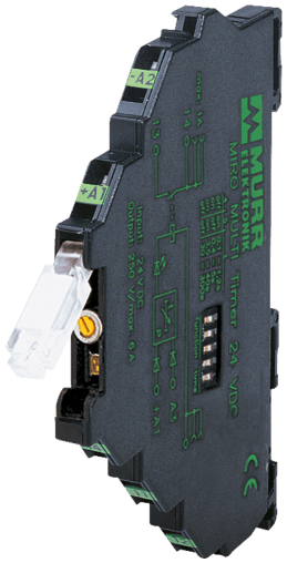 Murr Elektronik 6652350 6652350 Murrelektronik - MIRO MULTI TIMER 24VDC-1S, MIRO MULTI-TIMER 24VDC-1S, IN: 24 VDC - OUT: 250 VAC/DC / 6A, 1 C/O contact / 6,2 mm spring clamp 6652350 on Applied Automation