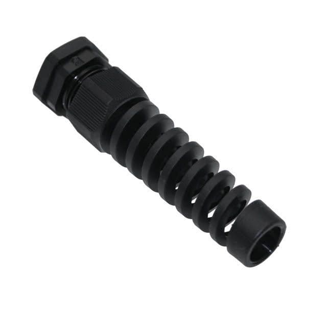 Mencom PCG-M20RL-BS M20, Plastic Gland, With Flex Strain Relief, Long, Black, 0.195 - 0.351 PCG-M20RL-BS on Applied Automation