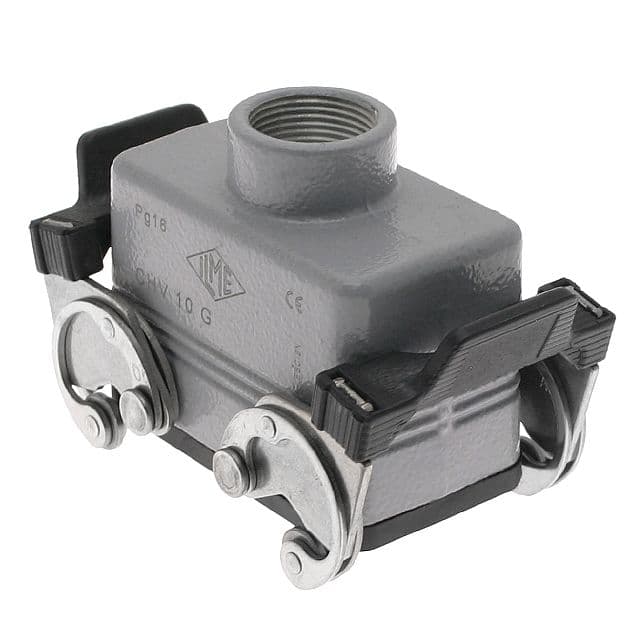 Mencom CHV-10G Standard, Rectangular Hood, size 57.27, Double Latch with gasket, Top PG16 cable entry CHV-10G on Applied Automation