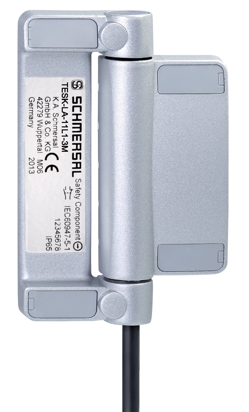 Schmersal TESK-LU-12ST1 TESK-LU-12ST1 Schmersal - Safety switch for hinged guards; Hinge safety switch; connector plug M12 bottom; adjustable switching angle; long hinge part; Metal enclosure TESK-LU-12ST1 on Applied Automation