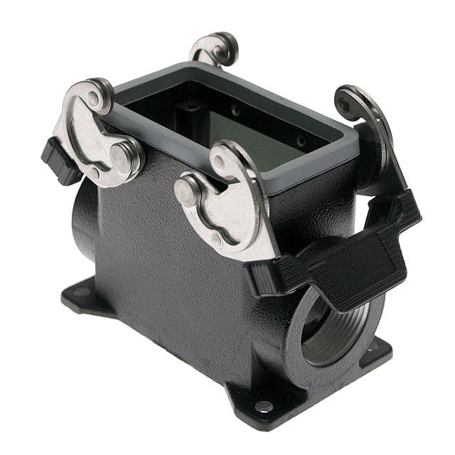 Mencom CAPW-10.221 Aggressive, Rectangular Base, Double Latch, Surface mount, Size 57.27, 2 Side PG21 cable entries, High construction CAPW-10.221 on Applied Automation