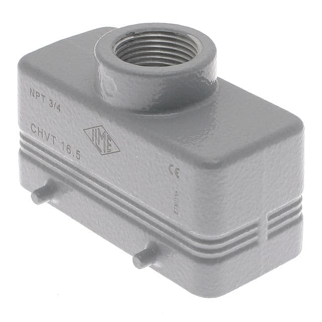 Mencom CHVT-16.5 Standard, Rectangular Hood, size 77.27, 4 Pegs, Top .75-NPT cable entry CHVT-16.5 on Applied Automation