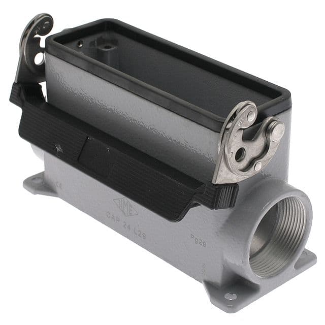Mencom CAP-24L29 Standard, Rectangular Base, Single Latch, Surface mount, size 104.27, Side PG29 cable entry, High construction CAP-24L29 on Applied Automation