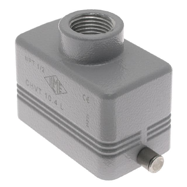 Mencom CHVT-10.4L Standard, Rectangular Hood, size 57.27, 2 Pegs, Top .5-NPT cable entry CHVT-10.4L on Applied Automation