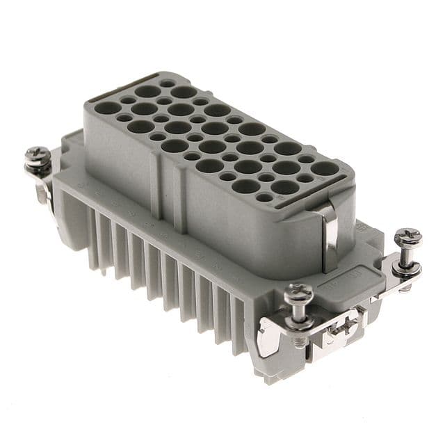 Mencom CDF-40 Standard, CD series, Female Rectangular Insert, size 77.27, 40 pin, 10 amp, Crimp CDF-40 on Applied Automation