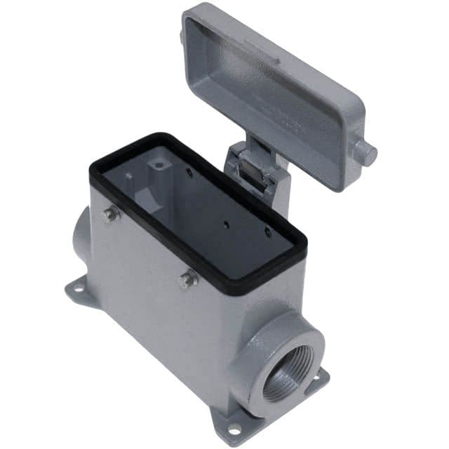 Mencom CAP-16CS Standard, Rectangular Base with cover, Surface mount, size 77.27, 4 Pegs, Side PG21 cable entry, High Construction CAP-16CS on Applied Automation