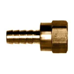 Fairview Fittings 128-46 Barbed Fitting; 45 Deg Female Flare 1/4" ID X 3/8" Flare 128-46 on Applied Automation