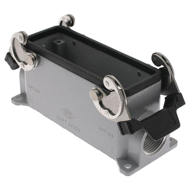 Mencom CHPT-24.5/2 Standard, Rectangular Base, Double Latch, Surface mount, size 104.27, 2 Side .75-NPT cable entries CHPT-24.5/2 on Applied Automation