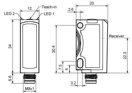 SensoPart 605-21013 605-21013 SENSOPART - Through-beam photoelectric sensor 605-21013 on Applied Automation