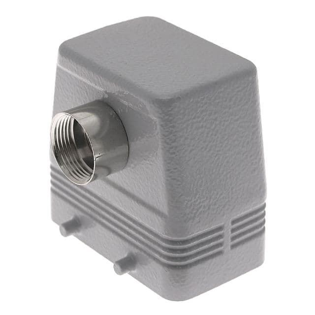 Mencom CAF-10 Standard, Rectangular Hood, size 57.27, 4 Pegs, Front PG16 cable entry, High Construction CAF-10 on Applied Automation