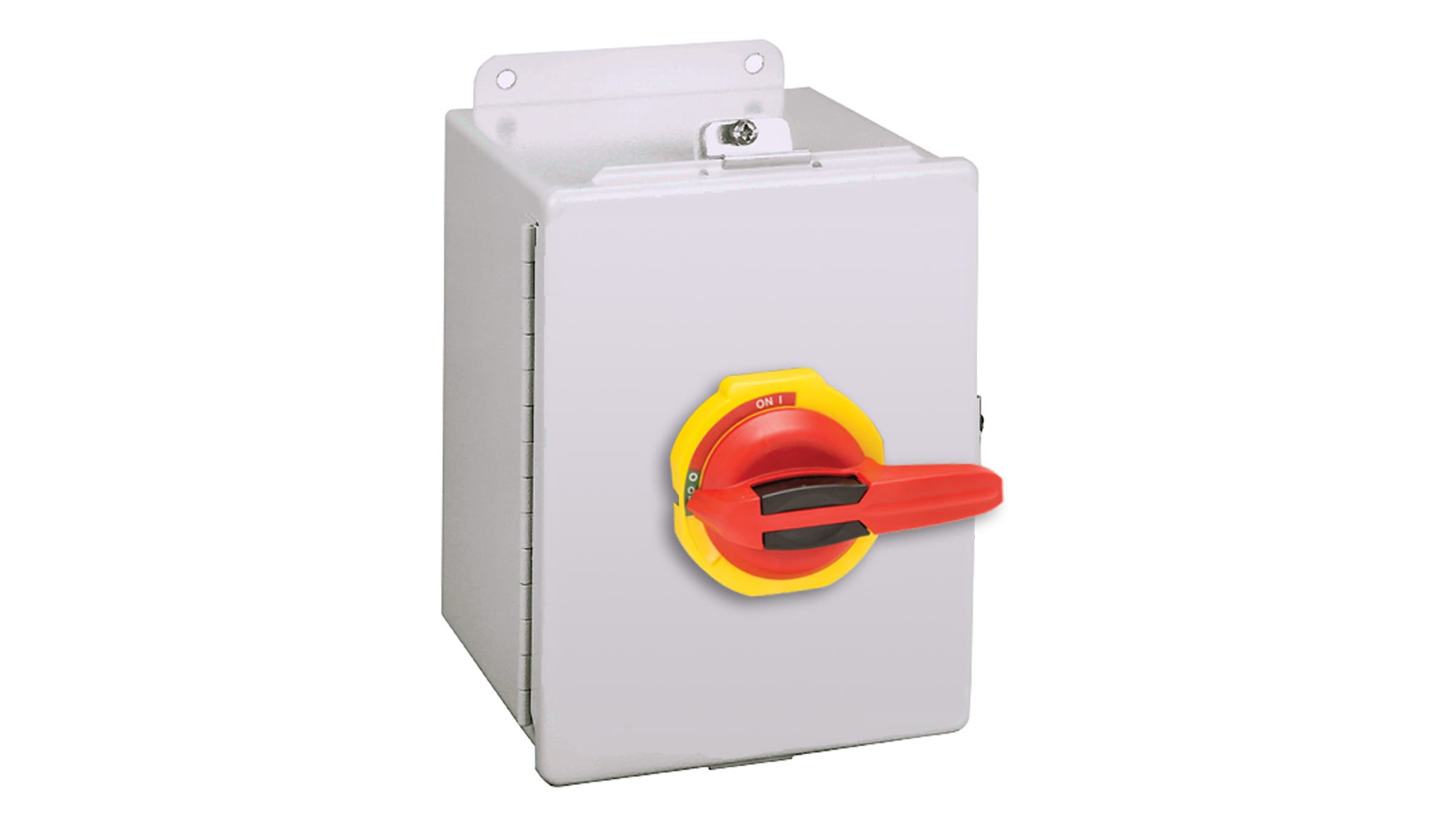 Sprecher + Schuh LA7-25-1753-WN-PY Sprecher + Schuh LA7-25-1753-WN-PY - LA7 UL508 Disconnect Switch, Enclosed, 25A, 3-Pole, Painted Steel 1/3/12/4, Red/Yellow OFF-ON, L11 4X Handle LA7-25-1753-WN-PY on Applied Automation