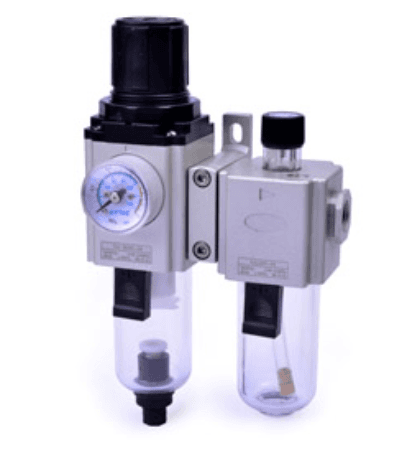 AirTAC GTFC20006SNWTK AirTAC GTFC20006SNWTK - GTFC Series F&R.L. 2-piece combination, Adjustable pressure 20psi~130psi, PC bowl, 1/8"NPT, 5 micron., Semi-auto Drain, Without Gauge, With reflux valve reflux valve GTFC20006SNWTK on Applied Automation