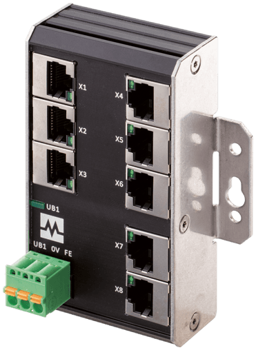 Murr Elektronik 58909 58909 Murrelektronik - Xenterra 8TX unmanaged Switch 8 Port 1000Mbit wall mounting 58909 on Applied Automation